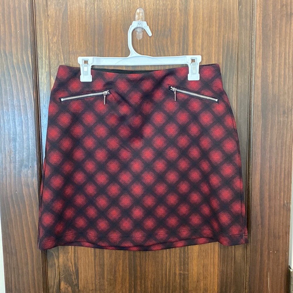 Plaid skirt M